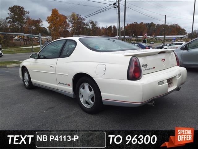 Used 2002 Chevrolet Monte Carlo SS with VIN 2G1WX15KX29299309 for sale in Johnson City, TN